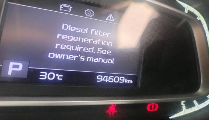 2022 KIA SONET HTX ANNIVERSARY EDITION 1.5 AT, Diesel, Automatic, 94,609 km, interior