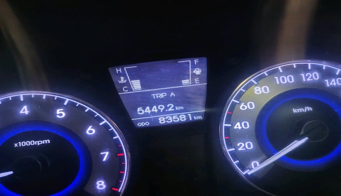 2013 Hyundai Verna FLUIDIC 1.6 VTVT SX, Petrol, Manual, 83,581 km, interior