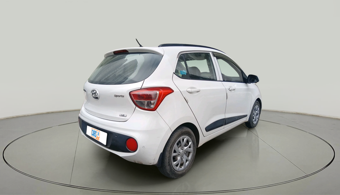 2017 Hyundai Grand i10 SPORTZ (O) 1.2 KAPPA VTVT, Petrol, Manual, 53,769 km, exterior