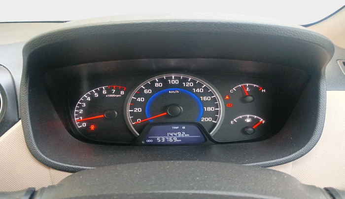 2017 Hyundai Grand i10 SPORTZ (O) 1.2 KAPPA VTVT, Petrol, Manual, 53,769 km, interior