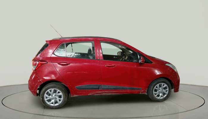 2017 Hyundai Grand i10 SPORTZ (O) 1.2 KAPPA VTVT, Petrol, Manual, 1,30,298 km, exterior