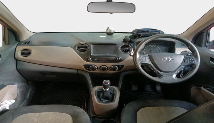 2017 Hyundai Grand i10 SPORTZ (O) 1.2 KAPPA VTVT, Petrol, Manual, 1,30,298 km, interior