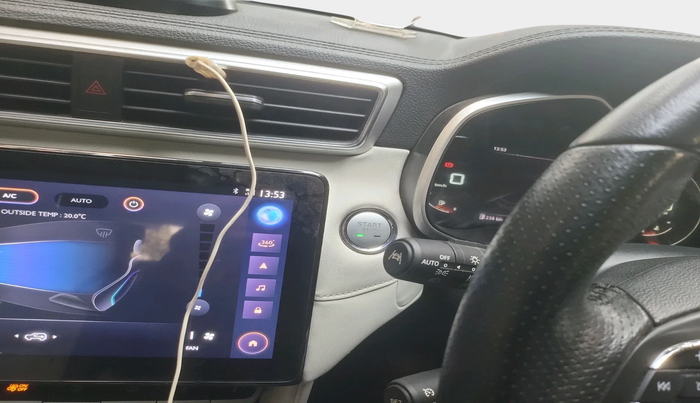 2023 MG ASTOR SAVVY 1.5 CVT, Petrol, Automatic, 12,129 km, interior