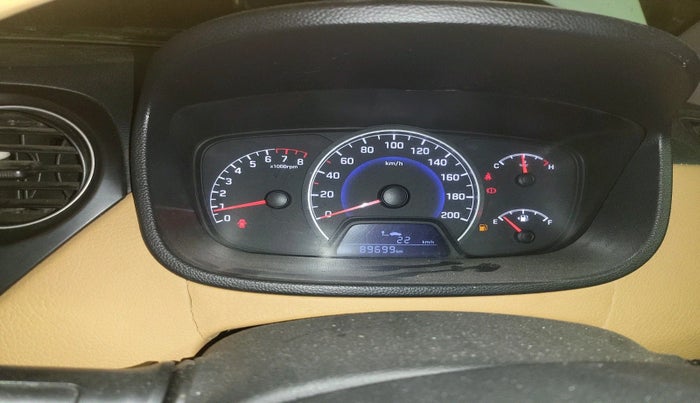 2017 Hyundai Grand i10 SPORTZ 1.2 KAPPA VTVT, Petrol, Manual, 89,699 km, interior