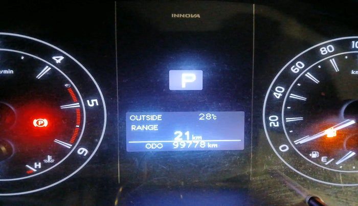 2020 Toyota Innova Crysta 2.8 GX AT 8 STR, Diesel, Automatic, 99,778 km, interior