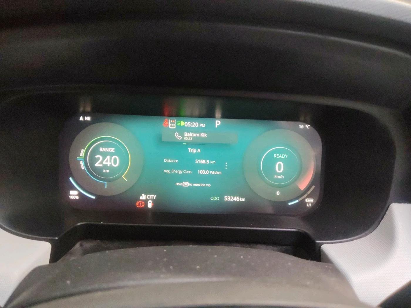 2024 Tata PUNCH EV EMPOWERED PLUS S LONG RANGE 3.3, Electric, Automatic, 55,278 km, interior