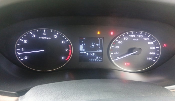 2016 Hyundai Elite i20 SPORTZ 1.2, Petrol, Manual, 93,765 km, interior