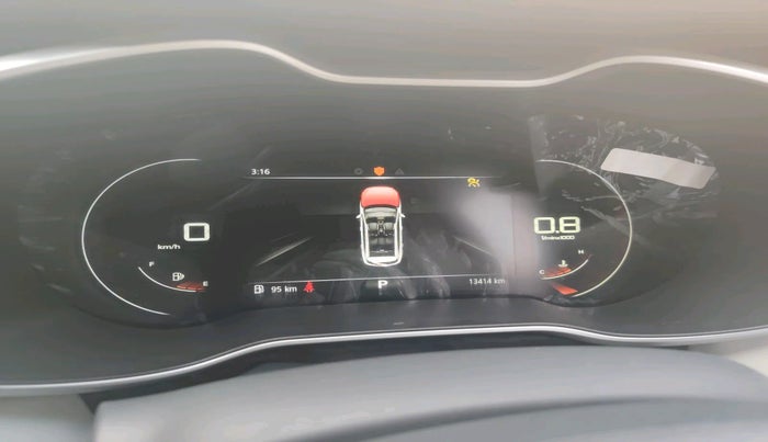 2022 MG ASTOR SAVVY 1.5 CVT, Petrol, Automatic, 13,414 km, interior