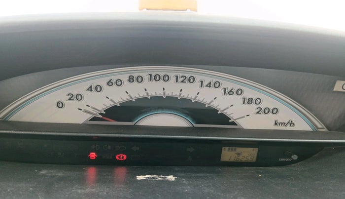 2011 Toyota Etios G, Petrol, Manual, 1,16,259 km, interior