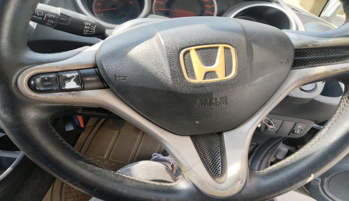 2011 Honda Jazz 1.2 L I-VTEC SELECT, CNG, Manual, 1,31,669 km, interior