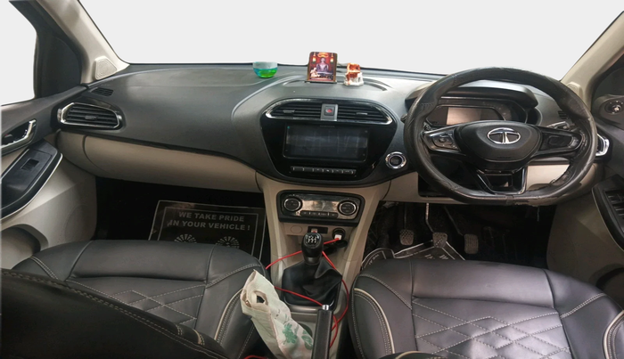 2023 Tata TIGOR XZ PLUS CNG, Petrol, Manual, 90,517 km, interior