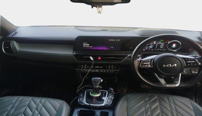 2023 KIA SELTOS  X LINE 1.5 TURBO PETROL DCT, Petrol, Automatic, 35,243 km, interior