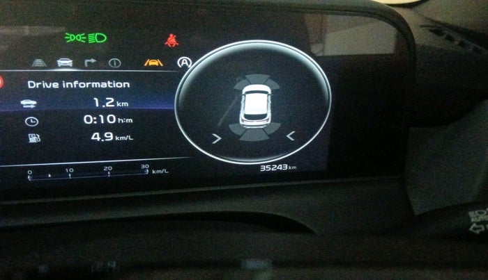 2023 KIA SELTOS  X LINE 1.5 TURBO PETROL DCT, Petrol, Automatic, 35,243 km, interior