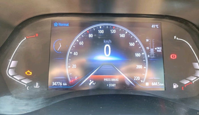 2021 Renault Kiger RXZ TURBO MT, Petrol, Manual, 34,776 km, interior