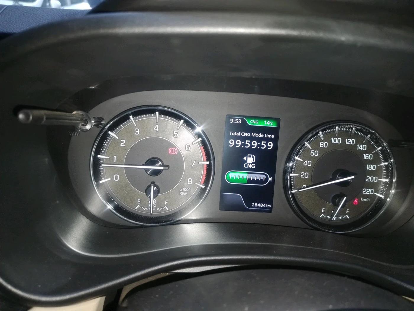 2022 Toyota Glanza G E-CNG, CNG, Manual, 28,484 km, interior