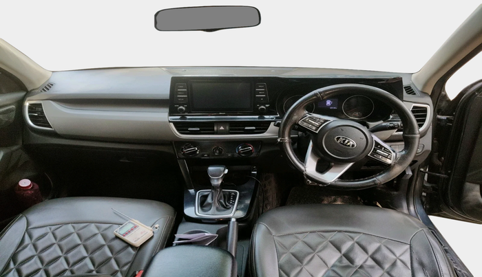 2020 KIA SELTOS HTK PLUS AT 1.5 DIESEL, Diesel, Automatic, 1,23,133 km, interior