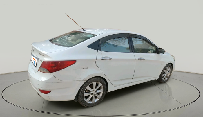 2011 Hyundai Verna FLUIDIC 1.6 VTVT SX OPT, Petrol, Manual, 1,42,597 km, exterior