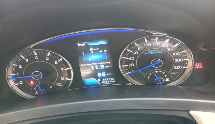 2021 Maruti Ciaz SIGMA 1.5 SHVS MT  PETROL, Petrol, Manual, 64,891 km, interior