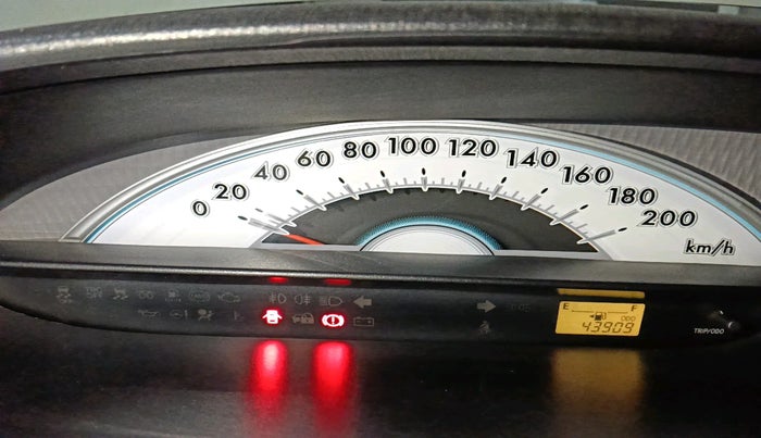 2011 Toyota Etios G, Petrol, Manual, 43,909 km, interior