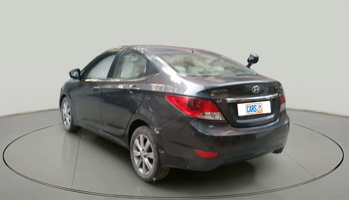 2012 Hyundai Verna FLUIDIC 1.6 VTVT SX AT, Petrol, Automatic, 67,431 km, exterior