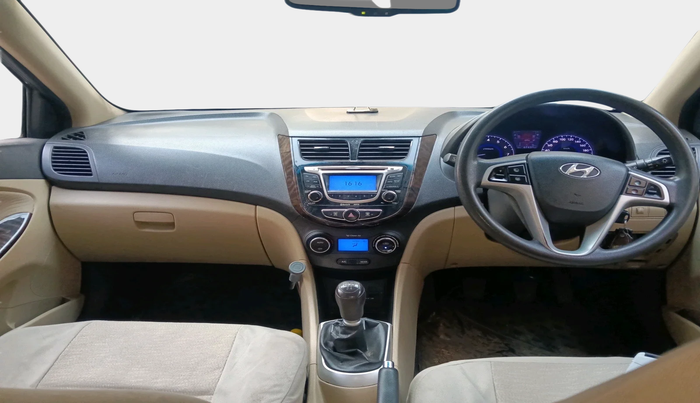 2012 Hyundai Verna FLUIDIC 1.6 VTVT SX AT, Petrol, Automatic, 67,431 km, interior
