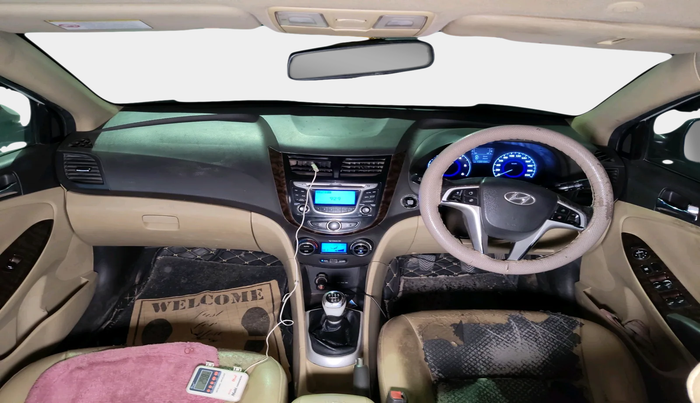 2014 Hyundai Verna FLUIDIC 1.6 CRDI SX OPT, Diesel, Manual, 1,28,130 km, interior