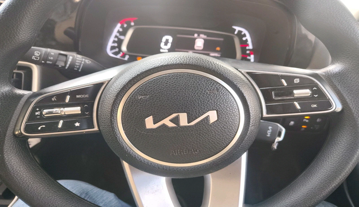 2024 KIA SONET HTK (O) 1.2 Petrol MT, Petrol, Manual, 16,470 km, interior