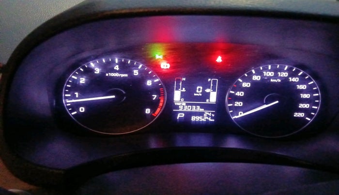 2017 Hyundai Creta SX PLUS AT 1.6 PETROL, Petrol, Automatic, 89,524 km, interior