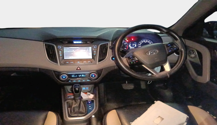 2017 Hyundai Creta SX PLUS AT 1.6 PETROL, Petrol, Automatic, 89,524 km, interior