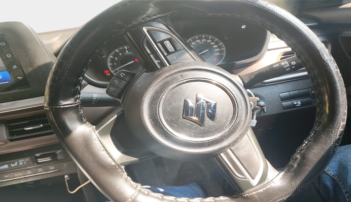 2024 Maruti BREZZA VXI S-CNG, Petrol, Manual, 17,612 km, interior