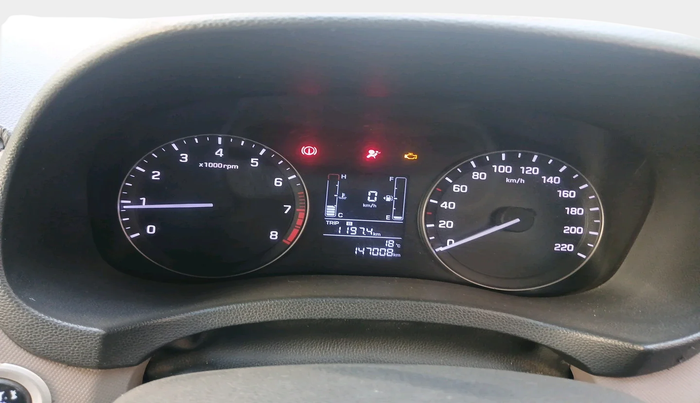 2016 Hyundai Creta SX PLUS 1.6 PETROL, Petrol, Manual, 1,47,008 km, interior