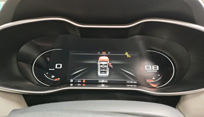 2022 MG ASTOR SHARP 1.5 CVT, Petrol, Automatic, 14,158 km, interior