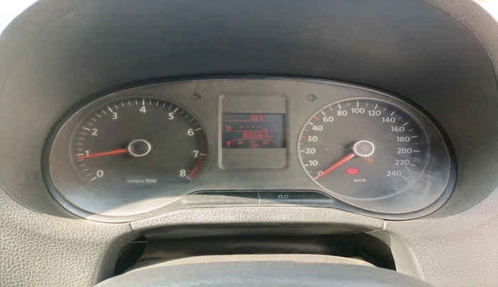 2012 Volkswagen Polo TRENDLINE 1.2L PETROL, Petrol, Manual, 86,563 km, interior