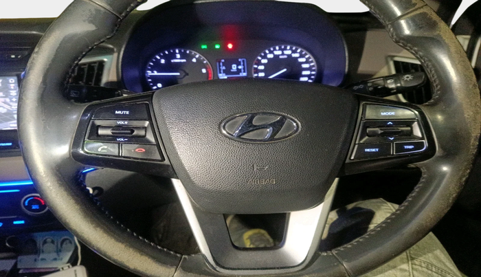 2017 Hyundai Creta SX PLUS AT 1.6 DIESEL, Diesel, Automatic, 1,57,979 km, interior