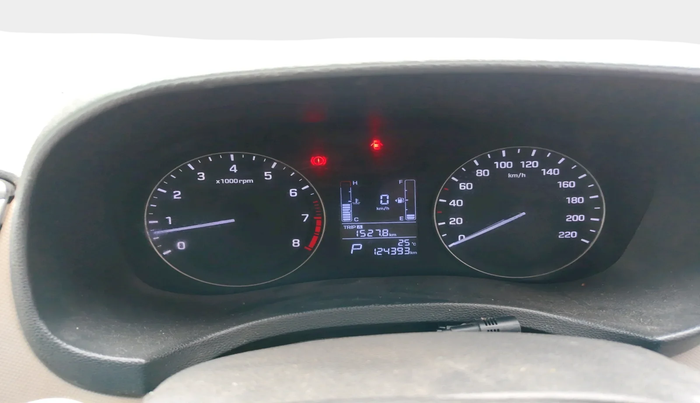 2017 Hyundai Creta SX PLUS AT 1.6 PETROL, Petrol, Automatic, 1,24,393 km, interior