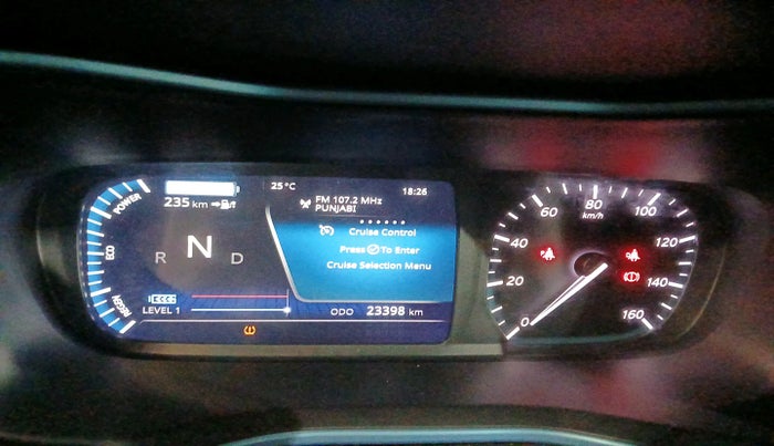 2021 Tata NEXON EV XZ PLUS LUX DARK EDITION, Electric, Automatic, 23,398 km, interior