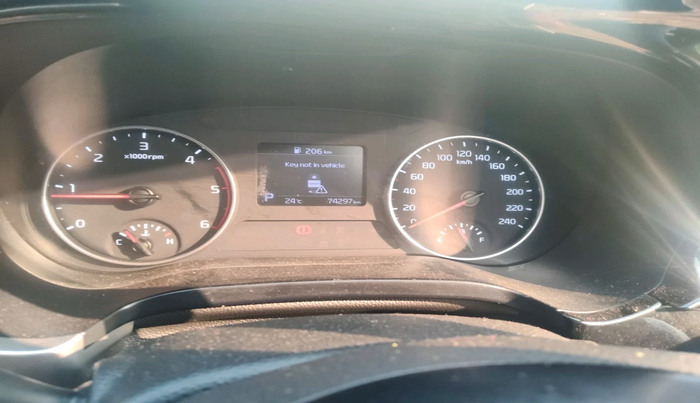 2020 KIA SELTOS HTK PLUS AT 1.5 DIESEL, Diesel, Automatic, 74,297 km, interior