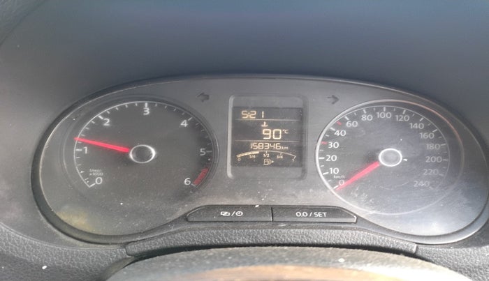 2017 Volkswagen Polo COMFORTLINE 1.5L, Diesel, Manual, 1,58,346 km, interior
