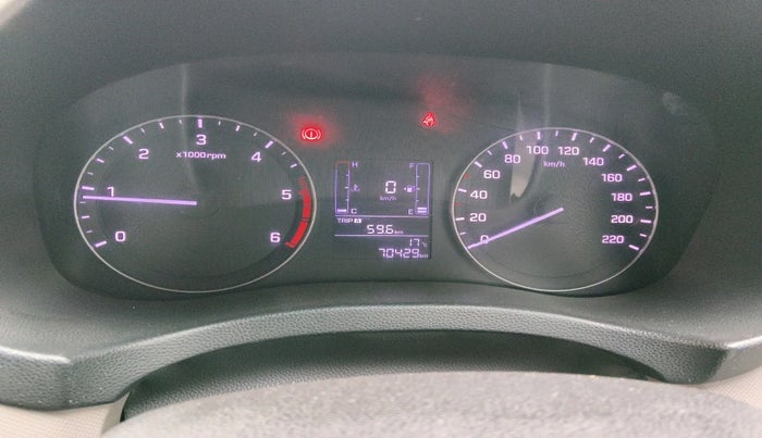 2017 Hyundai Creta E PLUS 1.4 DIESEL, Diesel, Manual, 70,429 km, interior