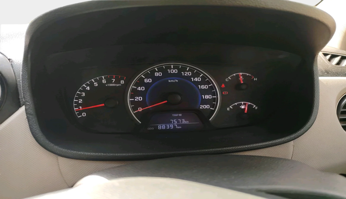 2017 Hyundai Grand i10 MAGNA 1.2 KAPPA VTVT CNG, CNG, Manual, 88,397 km, interior