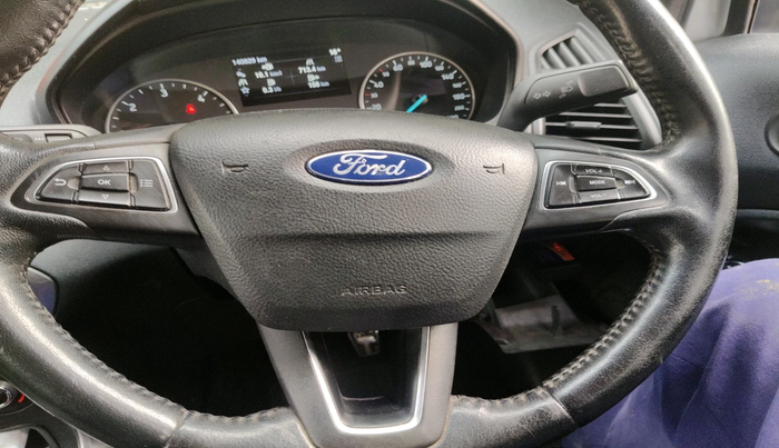 2019 Ford Ecosport TITANIUM 1.5L DIESEL, Diesel, Manual, 1,40,829 km, interior