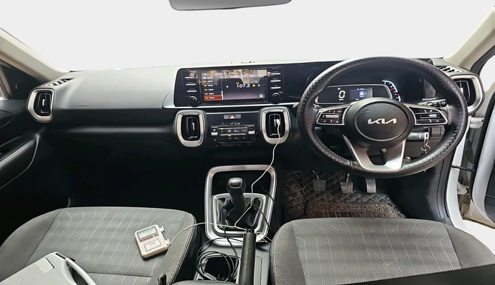 2023 KIA SONET HTK PLUS 1.2 PETROL MT, Petrol, Manual, 10,273 km, interior