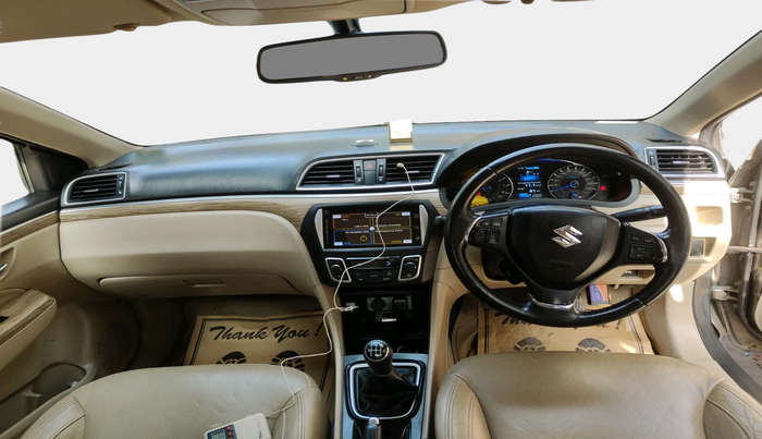 2019 Maruti Ciaz ALPHA 1.5 SHVS PETROL, Petrol, Manual, 57,283 km, interior