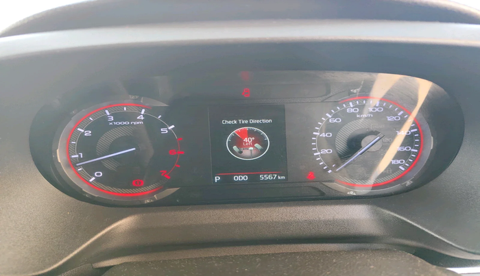 2025 Mahindra Thar Roxx MX3 Petrol AT 2WD, Petrol, Automatic, 5,567 km, interior