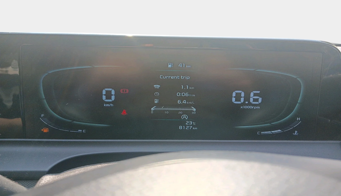 2024 KIA SELTOS  HTE 1.5 PETROL MT, Petrol, Manual, 8,127 km, interior