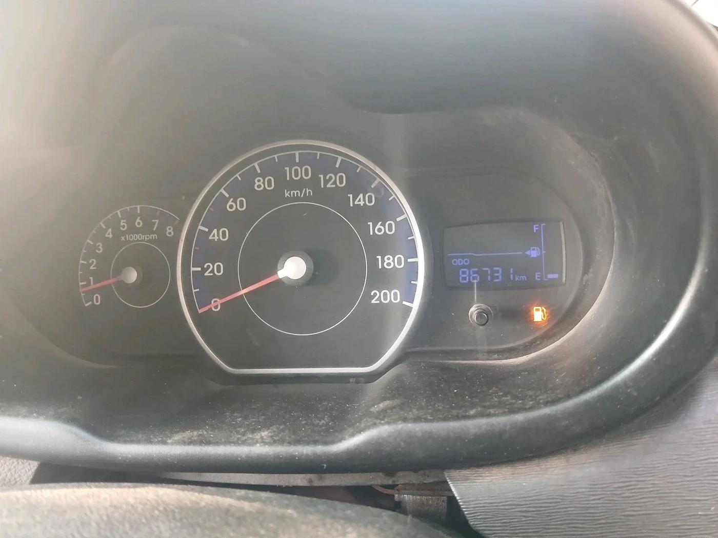 2012 Hyundai i10 MAGNA 1.2, Petrol, Manual, 86,731 km, interior