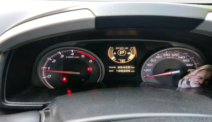 2017 ISUZU MU-X 4x2 AT, Diesel, Automatic, 1,98,239 km, interior