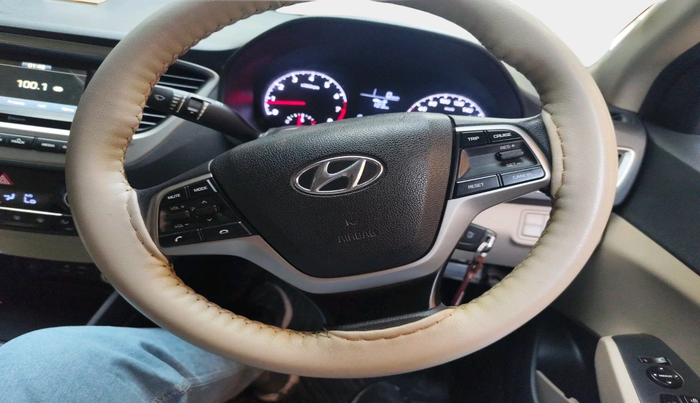 2018 Hyundai Verna 1.4 EX PETROL, Petrol, Manual, 49,640 km, interior