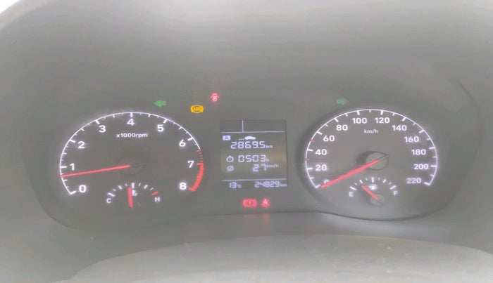 2018 Hyundai Verna 1.4 E PETROL, Petrol, Manual, 24,829 km, interior