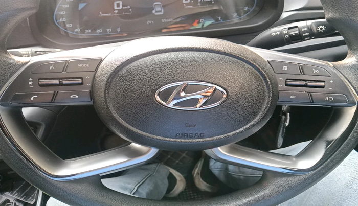 2022 Hyundai NEW I20 SPORTZ 1.2 AT, Petrol, Automatic, 55,668 km, interior